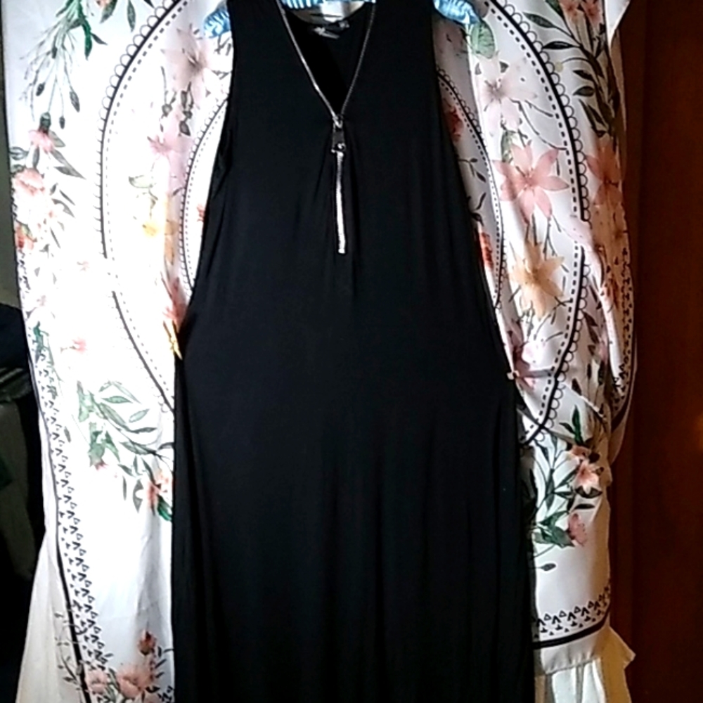 CUTE RAYON/SPANDEX MAXI DRESS
